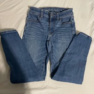 american eagle cropped jeggings